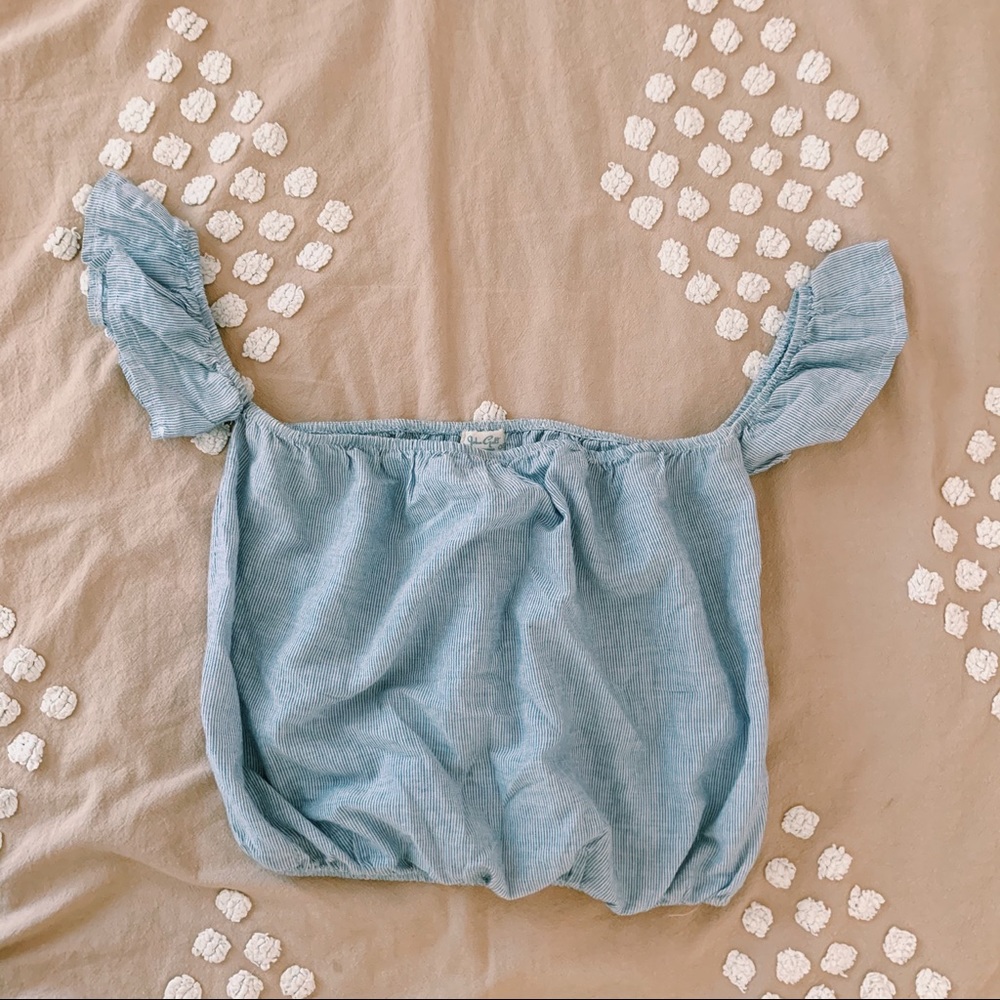 Brandy Melville Off the Shoulder Crop